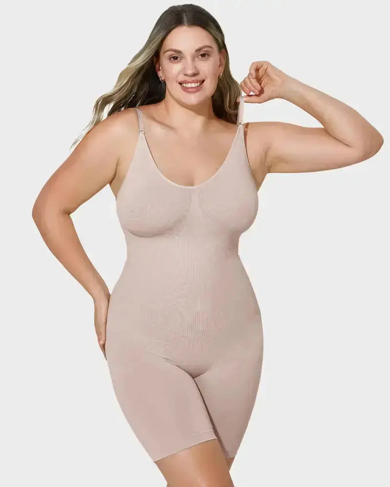 Faja Reloj De Arena Curvify - beige
