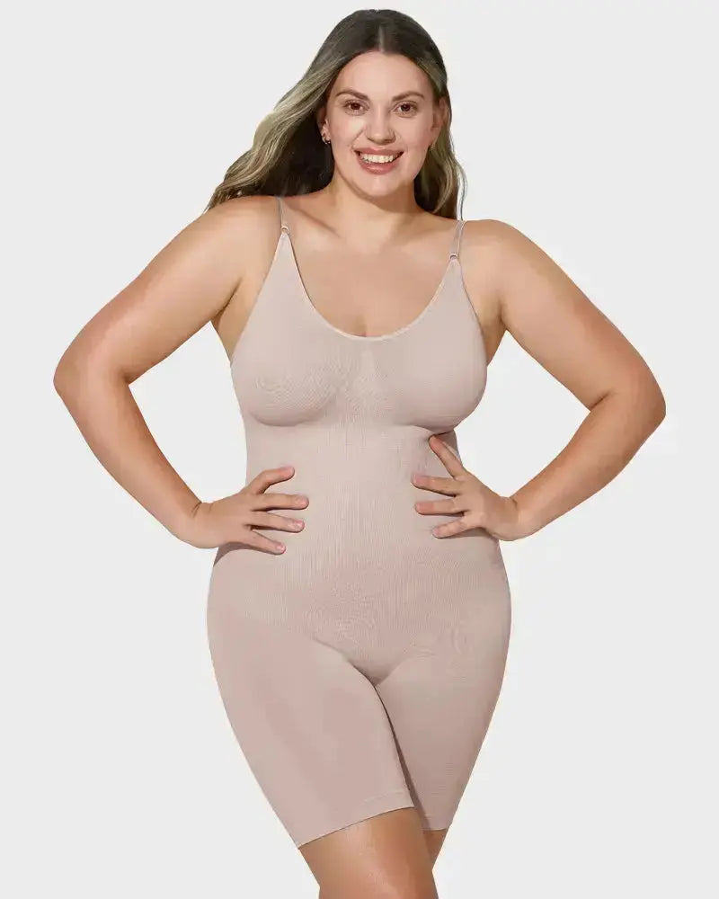 Faja Reloj De Arena Curvify - beige