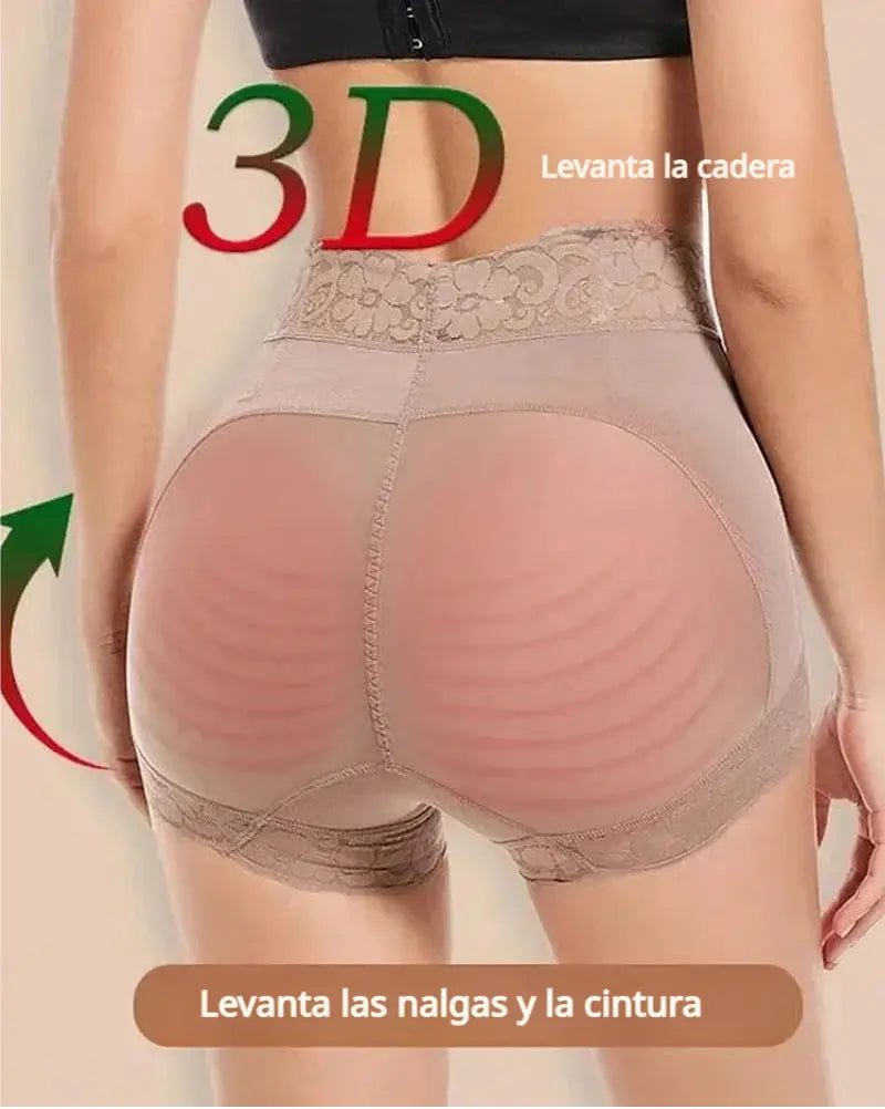 Shorts de talle alto con efecto levantamiento de glúteos Curvify