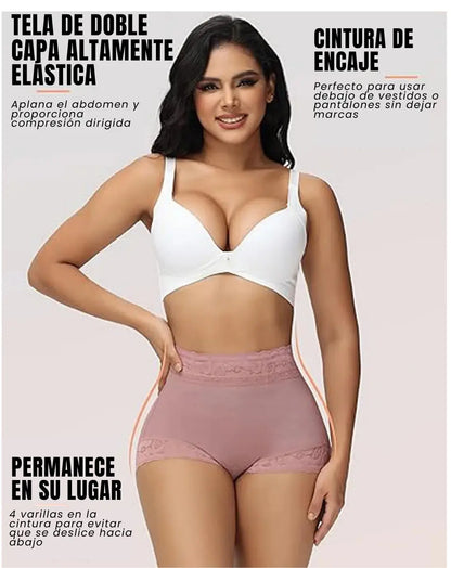 Shorts de talle alto con efecto levantamiento de glúteos Curvify - general