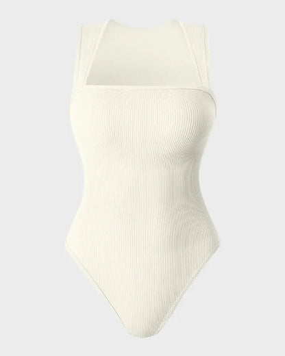 Body Sin Mangas Con Control De Abdomen Curvify - beige