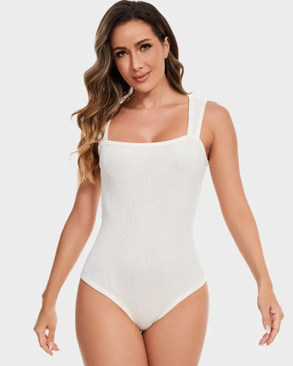 Body Sin Mangas Con Control De Abdomen Curvify - beige